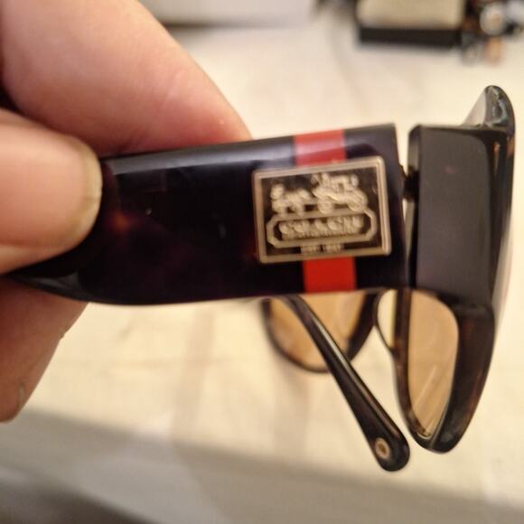 Authentic Coach women oversized sunglasses Brennan S812 Tortoise frame - Picture 4 of 7